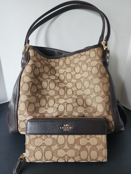 Coach Handbags - Coach Edie 31 & Matching Wallet, EUC, 2018/2019, $523 Mixed Retail